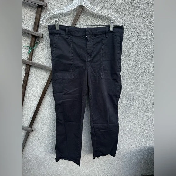 Frank & Eileen Blackstone Utility Pant Washed Black Size 8